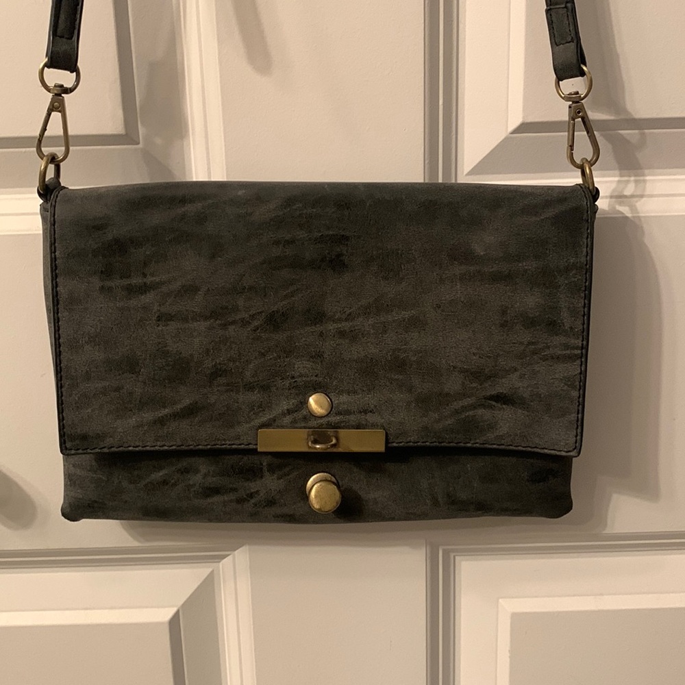 Charcoal Crossbody Purse